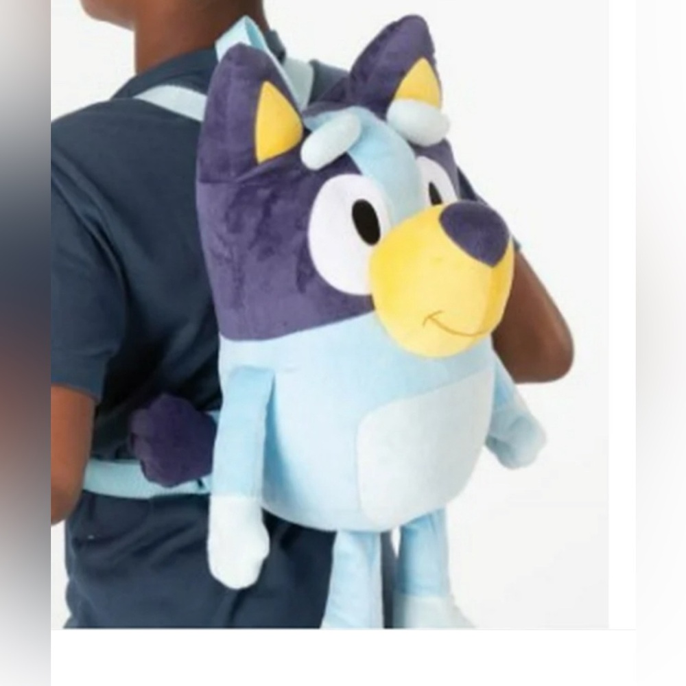 BLUEY PLUSH BAG little kid BACKPACK 18 inch NWT
